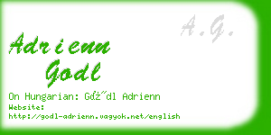 adrienn godl business card